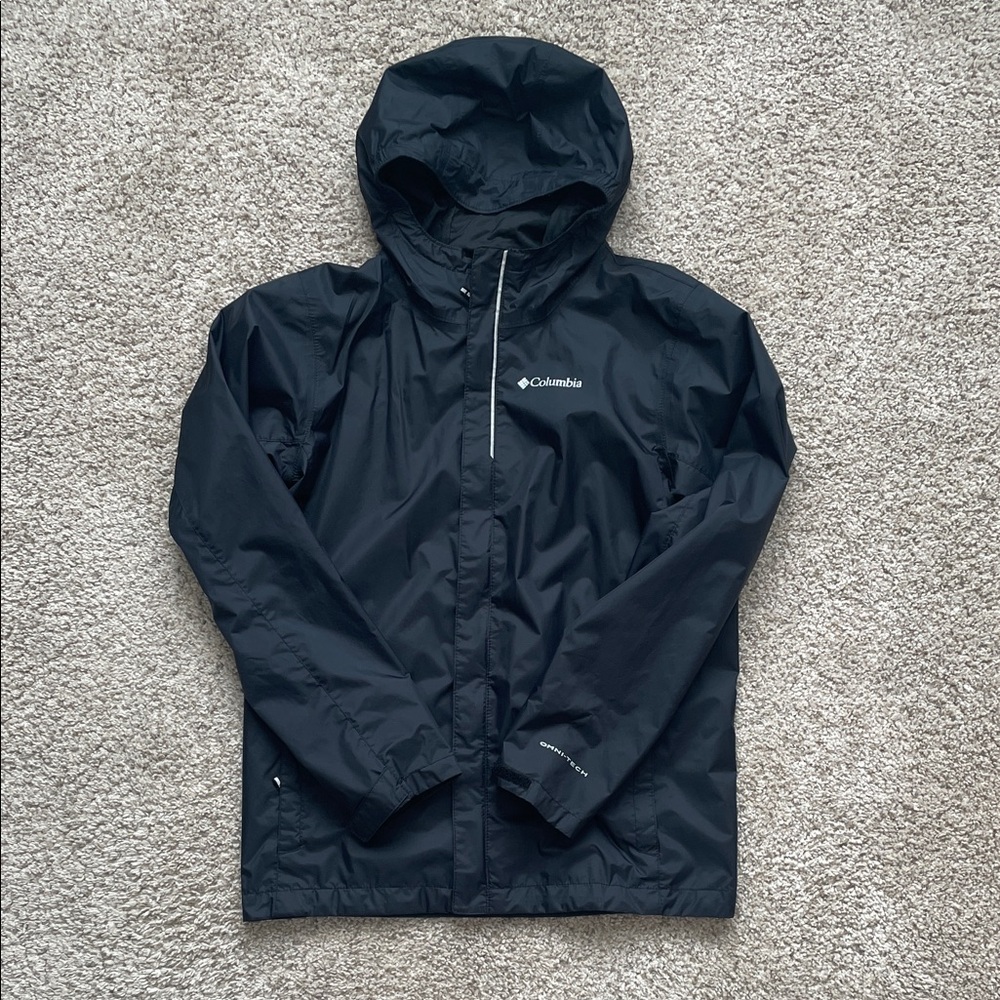 Columbia Black Hooded Jacket